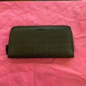 Coach passport wallet